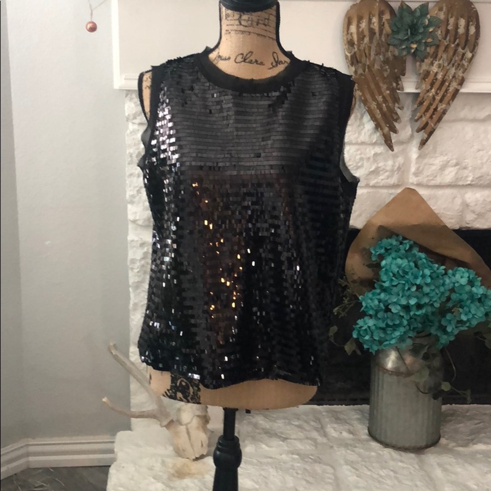 Sequined top